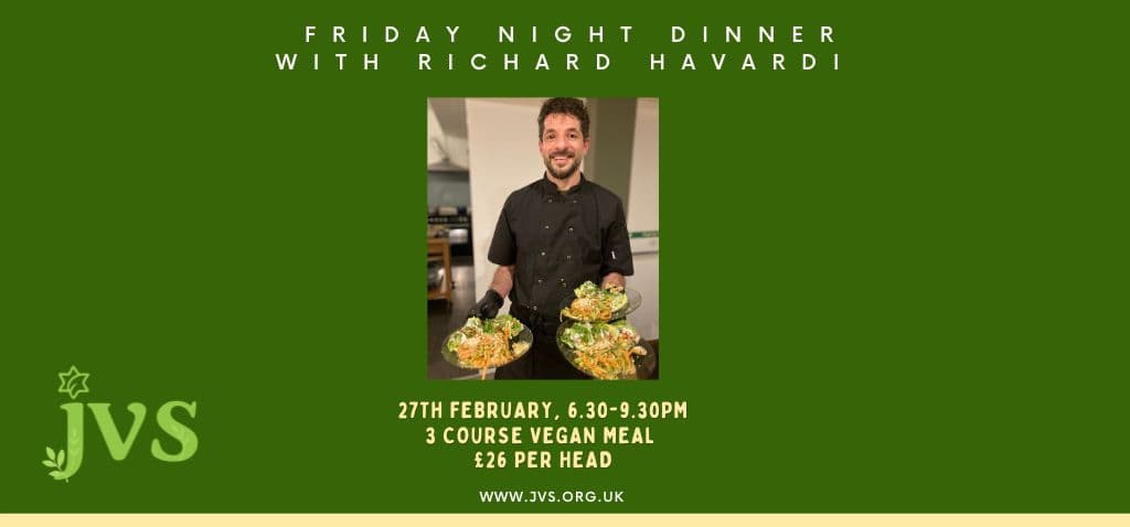Friday night dinner with Richard Havardi