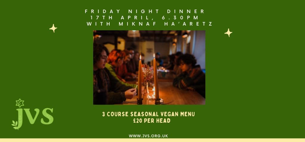 Community Friday Night Dinner with Miknaf Haaretz