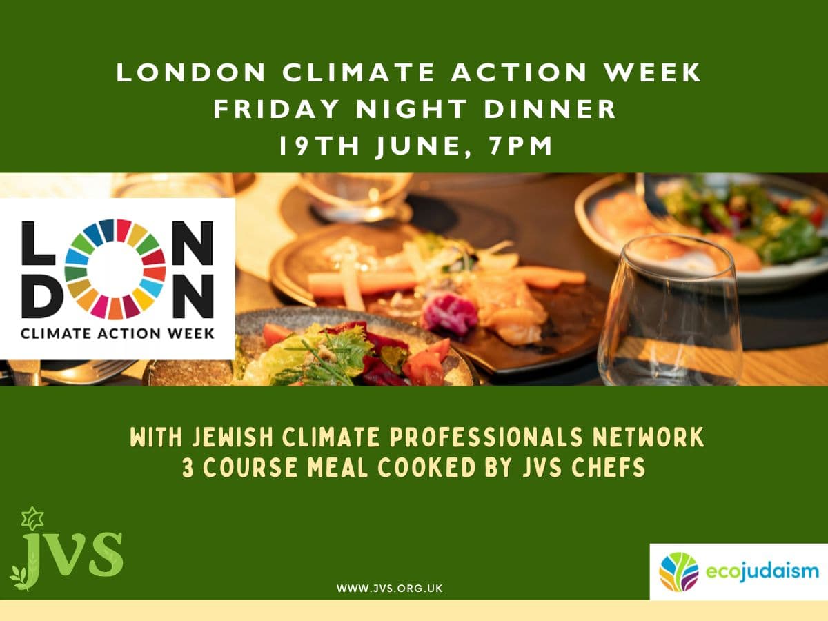 London Climate Action Week Friday Night Dinner